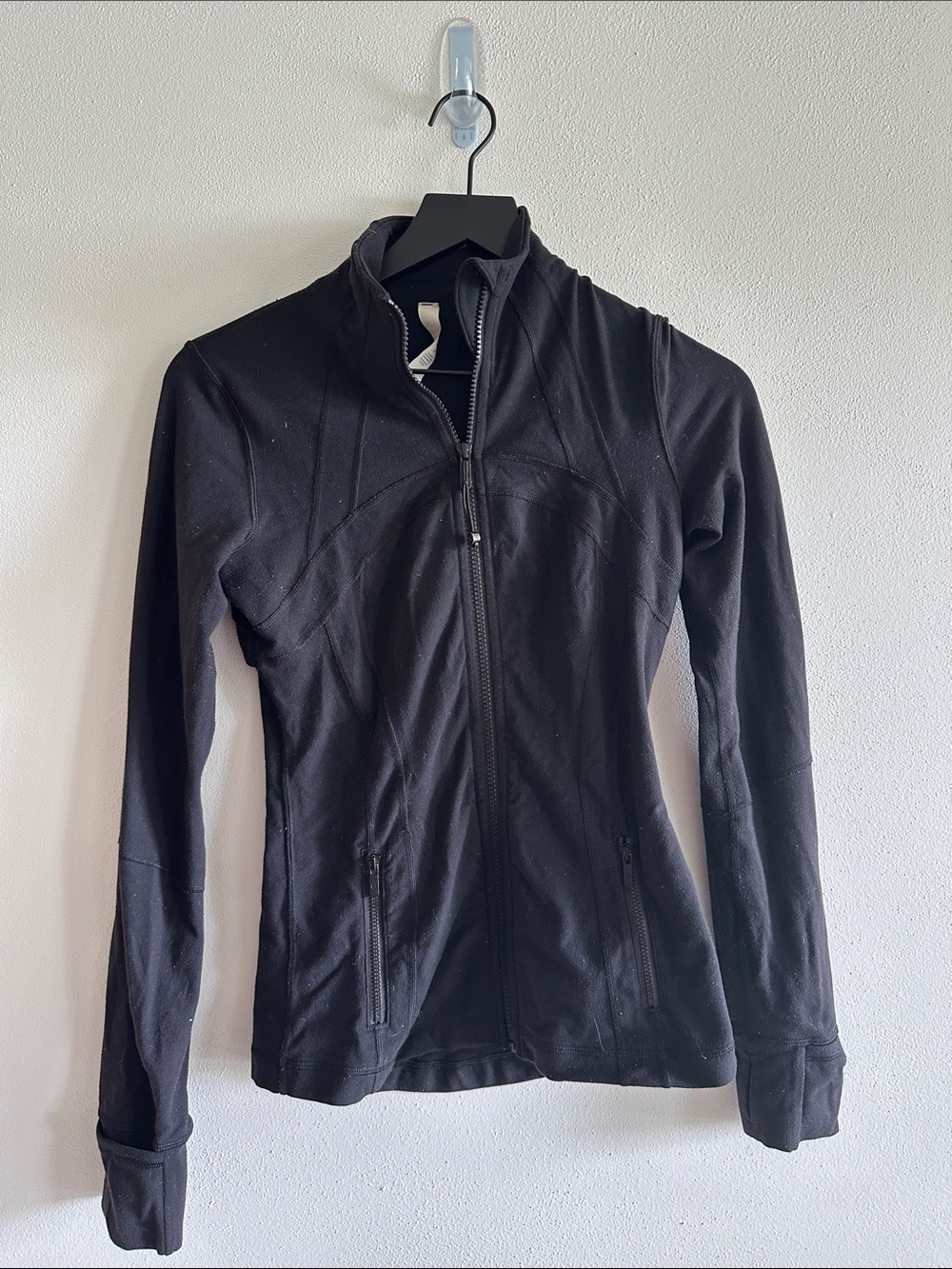 lululemon athletica Black Full-Zip Utility Jacket EUC!